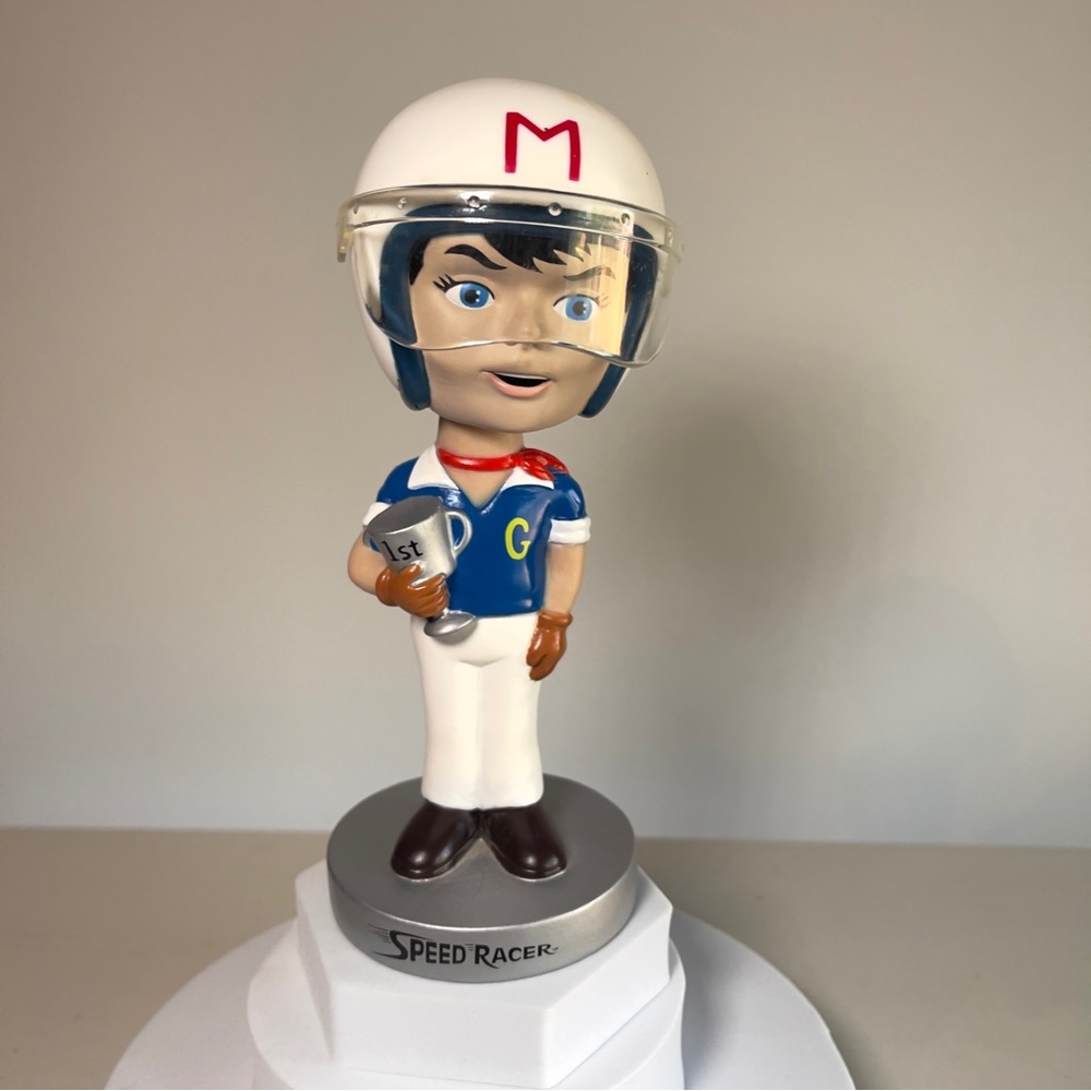 FUNKO Speed Racer Wacky Wobbler Vintage Collectible Nostalgic Bobble Head Doll - Picture 4 of 16
